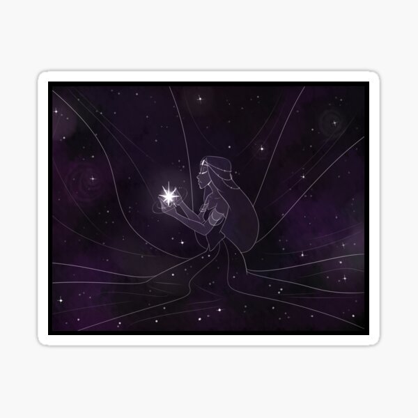 Queen of the Stars Sticker