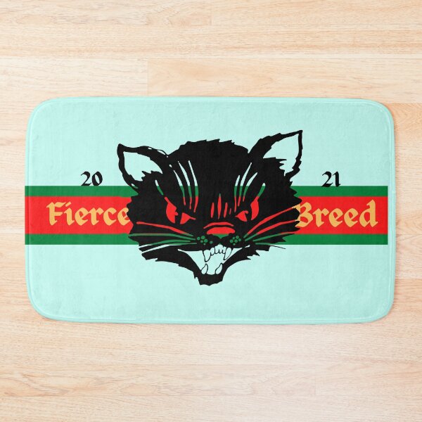 Item preview, Fierce breed cat art designed and sold by Tshepomuza.