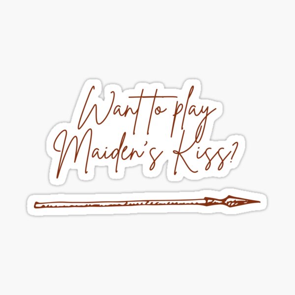 Artikel-Vorschau von Want to play Maiden's Kiss? - Funny Wheel of Time , designt und verkauft von Better2weather.