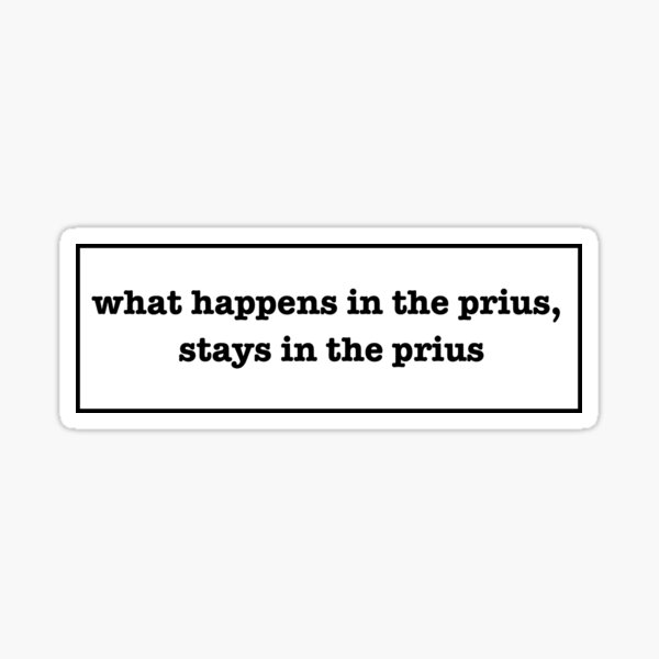 Item preview, prius bumper designed and sold by jessvsart.