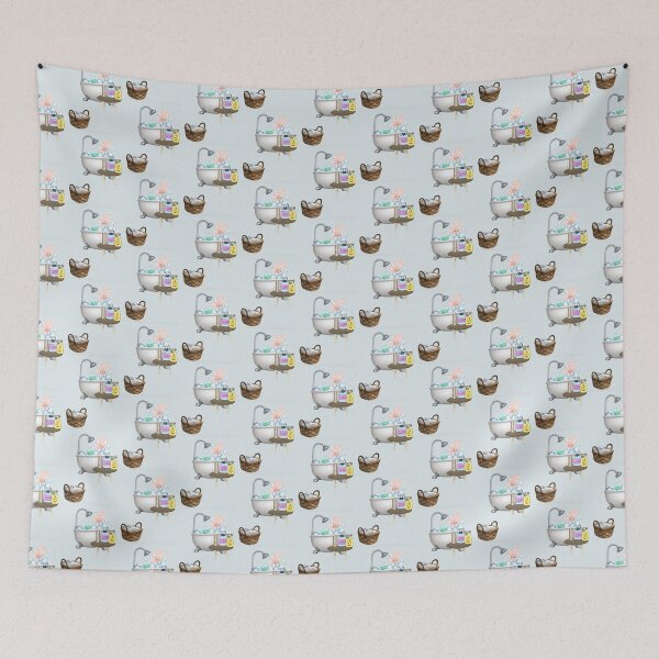 Item preview, Bath time relaxing  designed and sold by Tonyasartprints.