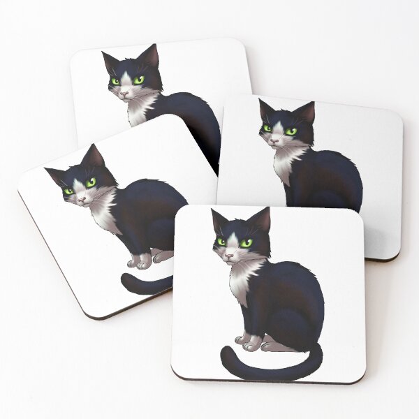 Item preview, Tuxedo Cat designed and sold by JeMiChi Art.