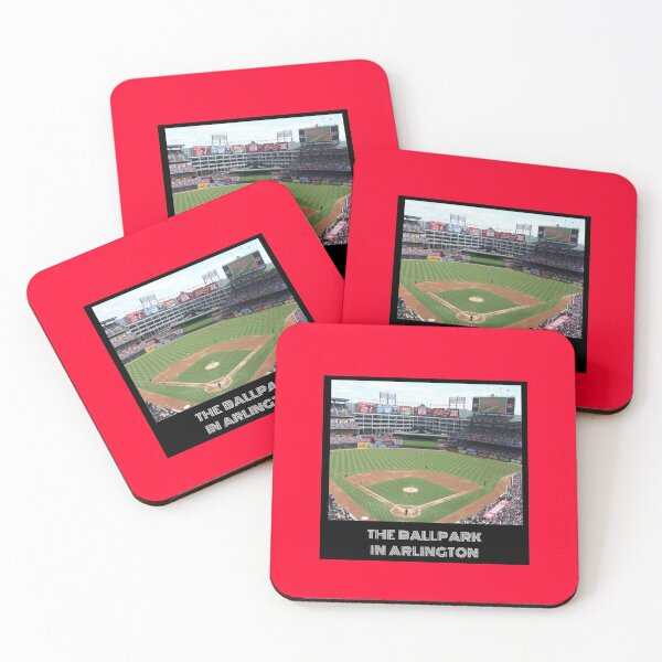 Item preview, The Ballpark in Arlington- Red designed and sold by DeadStadium.