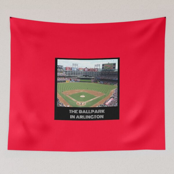 Item preview, The Ballpark in Arlington- Red designed and sold by DeadStadium.