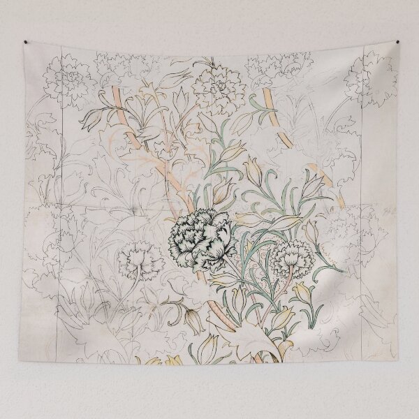 Item preview, Wild Tulip (1884) by William Morris designed and sold by amrmab.