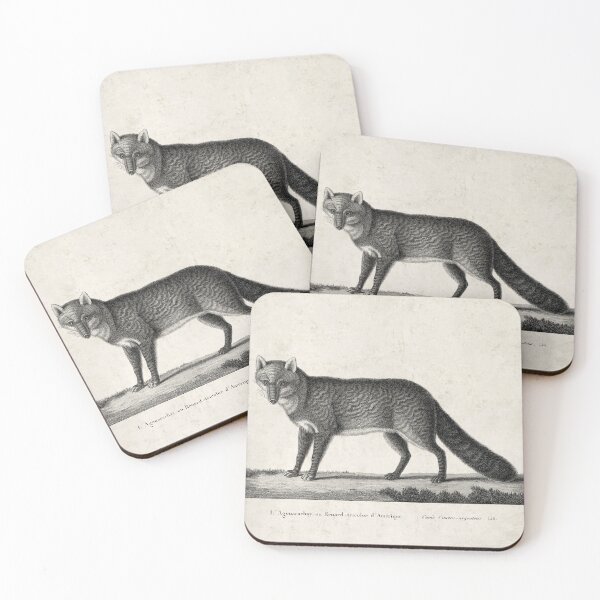 Item preview, 1809 Vintage Etching of a Fox designed and sold by Gin  Neko.