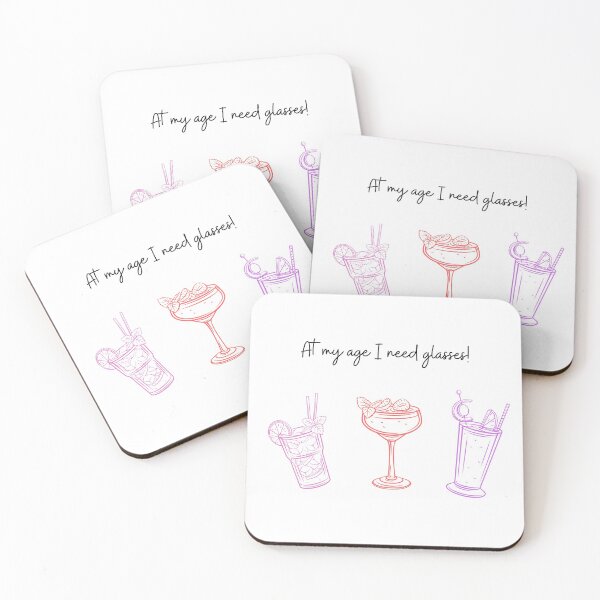 Item preview, At my age I need glasses designed and sold by sugarrosekitch.