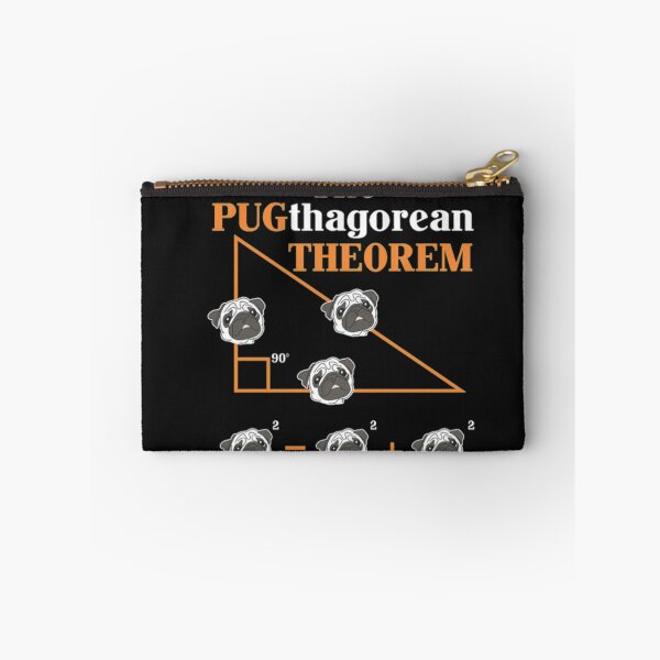 Item preview, Pythagorean theorem Pug Dog Math Teacher designed and sold by StarcyWol.