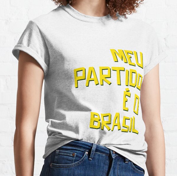 Camiseta Patriota Brasil Verde e Amarelo Street Wear Style-Di Nuevo