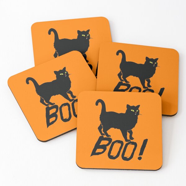 Item preview, Funny Boo! - Funny Scary Halloween Cat designed and sold by FELTA.