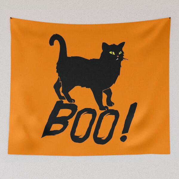 Item preview, Funny Boo! - Funny Scary Halloween Cat designed and sold by FELTA.