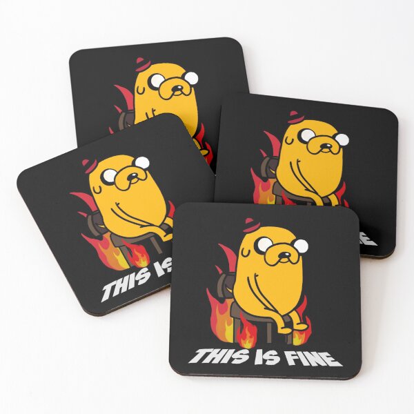 Item preview, Meme This is fine designed and sold by VicMissi.