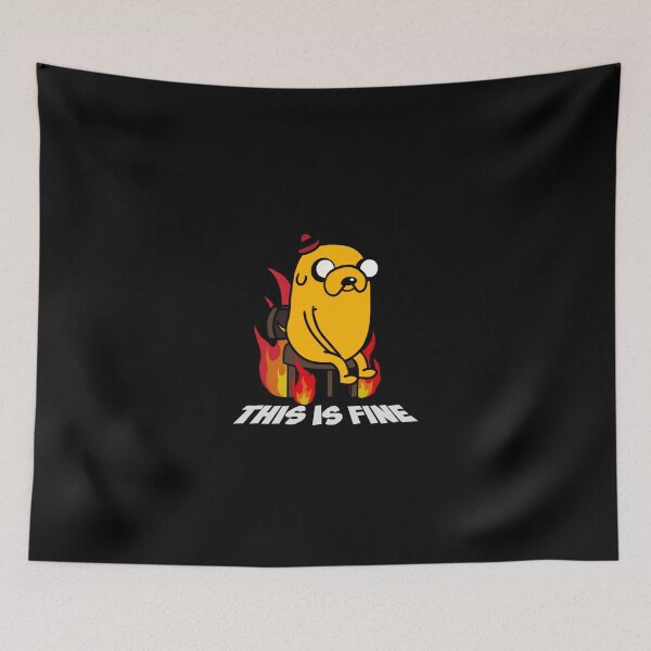 Item preview, Meme This is fine designed and sold by VicMissi.