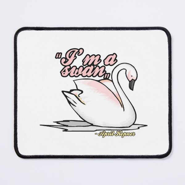 Item preview, April Kepner Swan designed and sold by cristinaandmer.