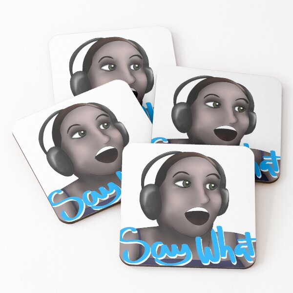 Item preview, Say what? designed and sold by Aquafyre.