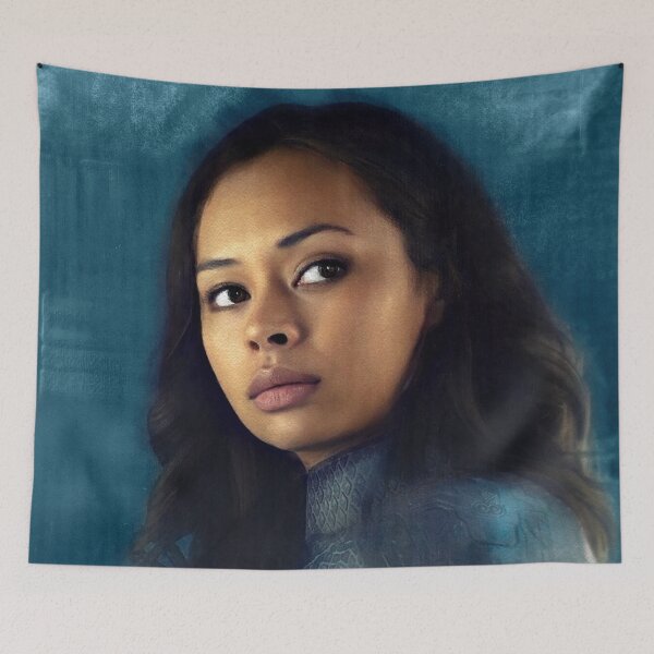 Item preview, Bobbie Painted Portrait for Screaming Firehawks designed and sold by orionlodubyal.