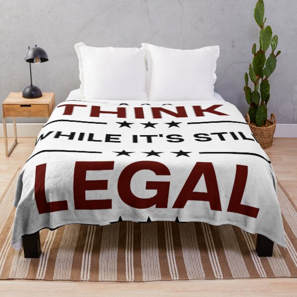Item preview, Think While It's Still Legal  designed and sold by Rami Khalifah.