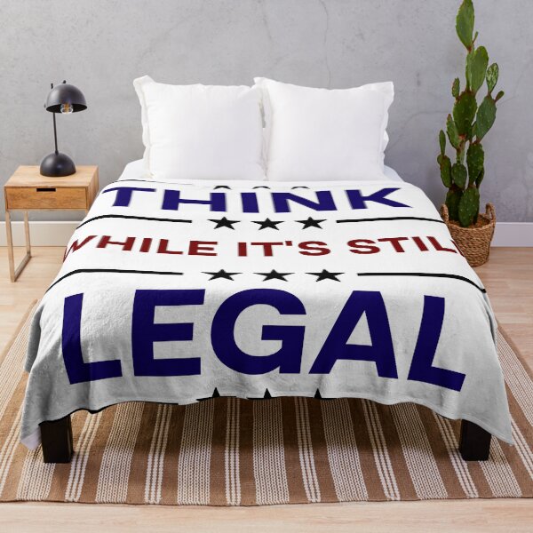 Item preview, Think While It's Still Legal  designed and sold by Rami Khalifah.