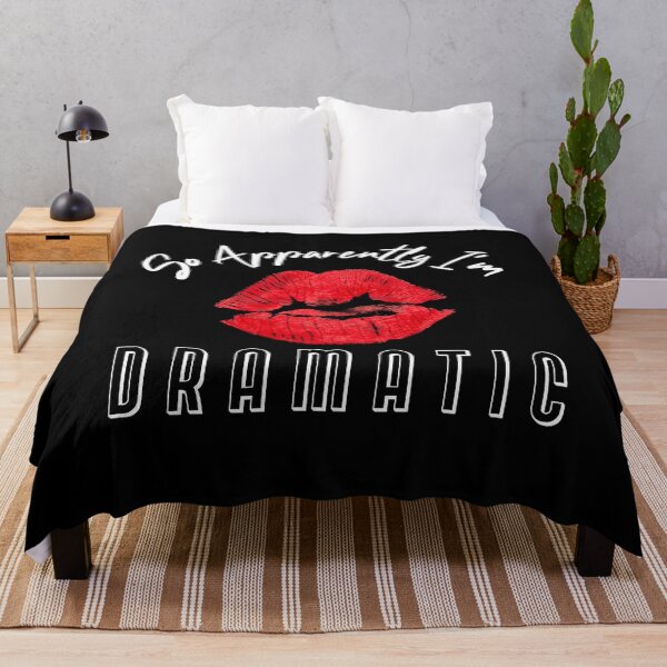 Item preview, So Apparently I'm Dramatic Red Lipstick Lips designed and sold by Peggy Lindstrom.