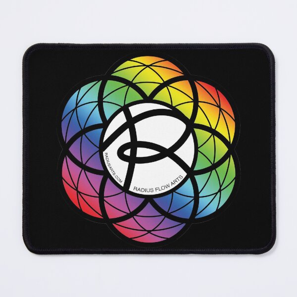 Item preview, Radius Flow Arts Official Merch Rainbow Style designed and sold by FlyingFoxDesign.