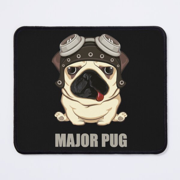 Item preview, Major Pug Dog Funny Pet designed and sold by StarcyWol.