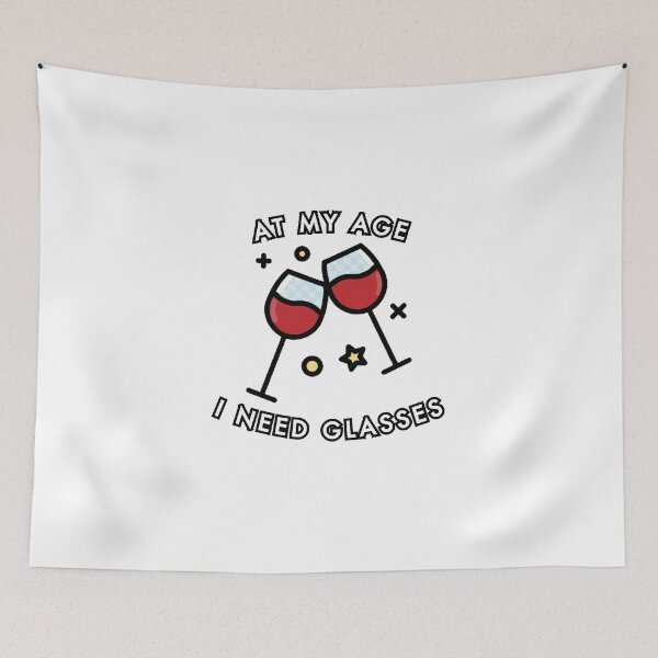 Item preview, At My Age I Need Glasses designed and sold by Sod0ku.