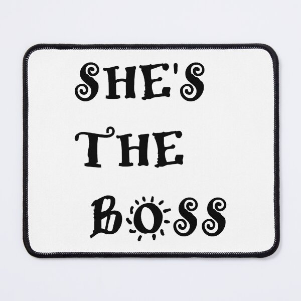 Item preview, She's the boss designed and sold by Ama-S.