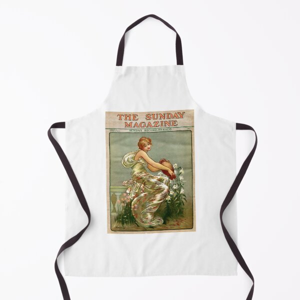 Item preview, Sunday Magazine 1905 Watering the Flowers designed and sold by Stevie-Love.