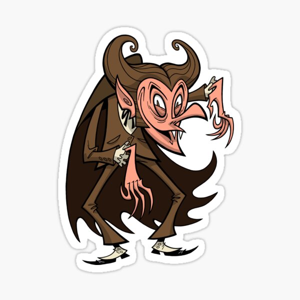 BREAKFAST WITH A VAMPIRE Sticker