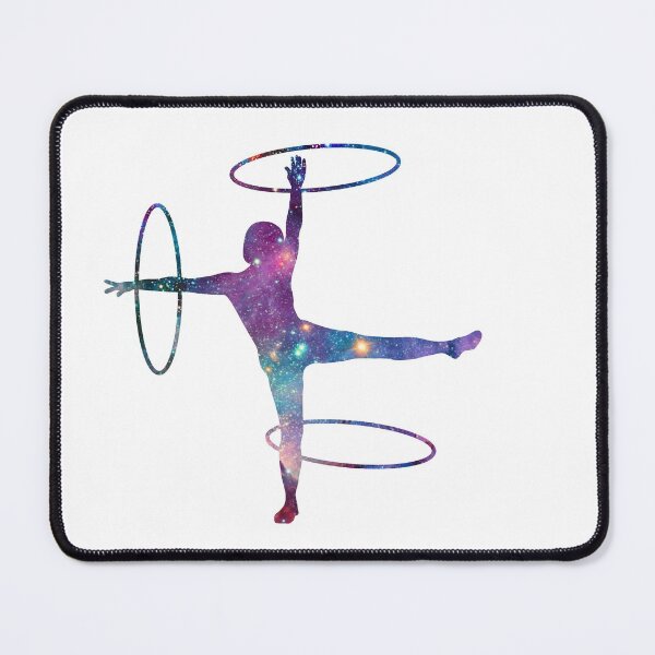 Circus Flow Arts - Cosmic Hula Hoops 3 Mouse Pad