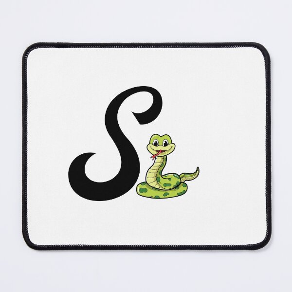Artikelvorschau, S für Schlange (Buchstabe) (Alphabet) entworfen und verkauft von Sesa76.