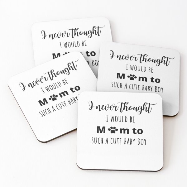 Item preview, I never thought I would be Mom to such a cute baby boy designed and sold by 3TFashion.