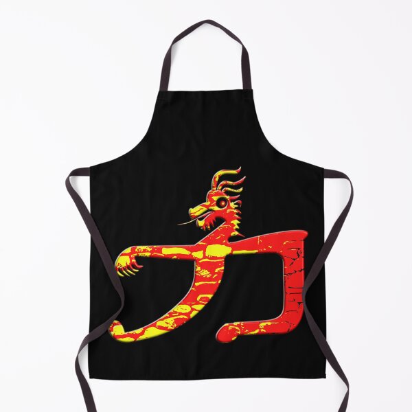 Item preview, CHINESE SYMBOL OF STRENGTH - CALLIGRAPHY WITH A DRAGON HEAD AND PAW designed and sold by Ralek.