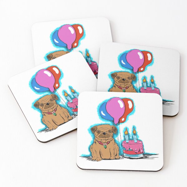 Item preview, Happy Birthday from Pug  designed and sold by SilentlyRob668.