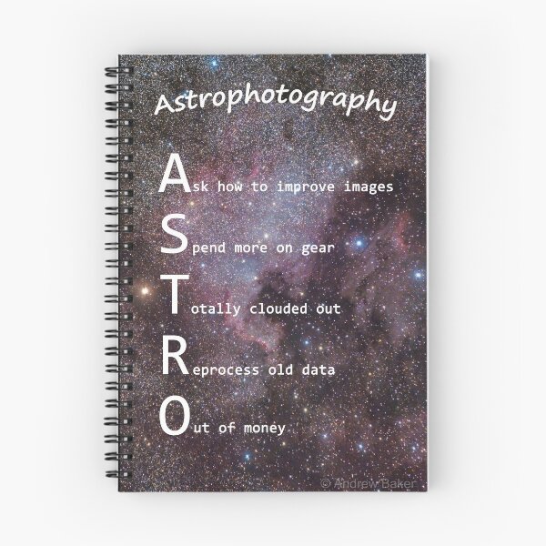 Item preview, Astrophotography Acronym designed and sold by Backyard-Cosmos.