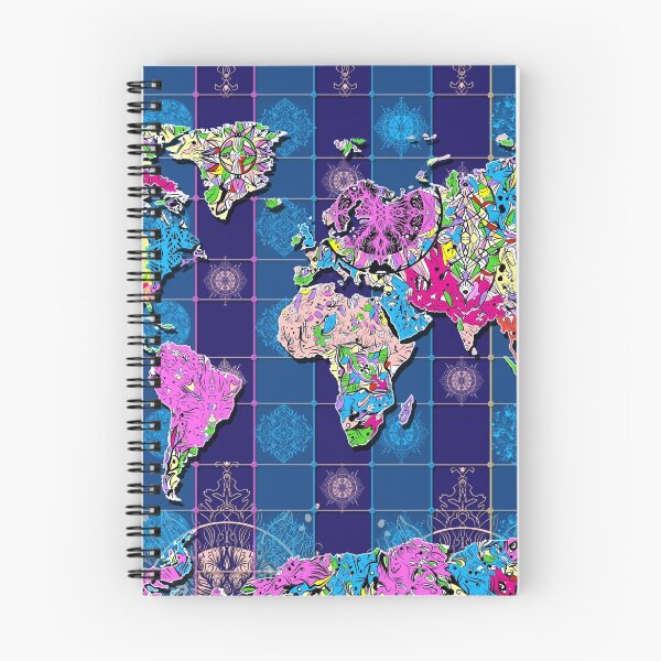 Item preview, world map designed and sold by BekimART.