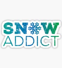 Snow Addict Sticker