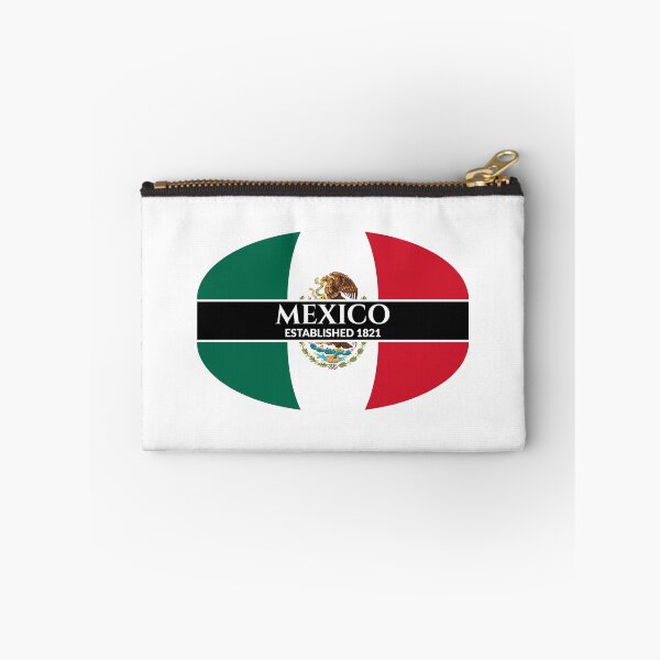 Item preview, Copy of Mexico Established 1821 Mexican Flag (White Text) designed and sold by Worldesigns by Artsiren.