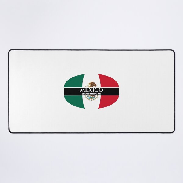 Item preview, Copy of Mexico Established 1821 Mexican Flag (White Text) designed and sold by Worldesigns by Artsiren.