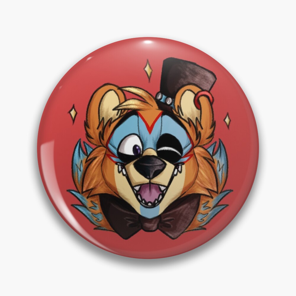 Glamrock Freddy fnaf Sb rugby - Glamrock - Pin