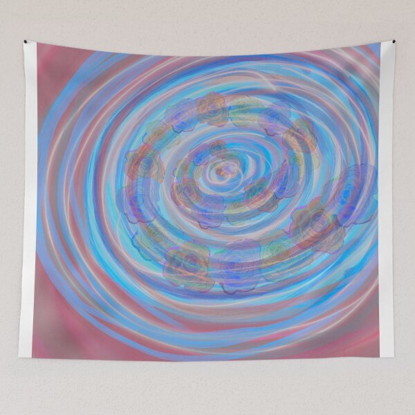 Item preview, Rose Spiral Pink designed and sold by BlueRay1.