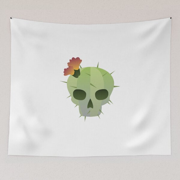 Item preview, Cactus skull designed and sold by viexart.