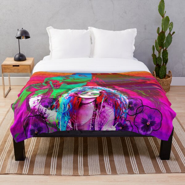 Item preview, Janis Joplin, popart colors digital handmade by Iona Art Digital designed and sold by IonaArtDigital.