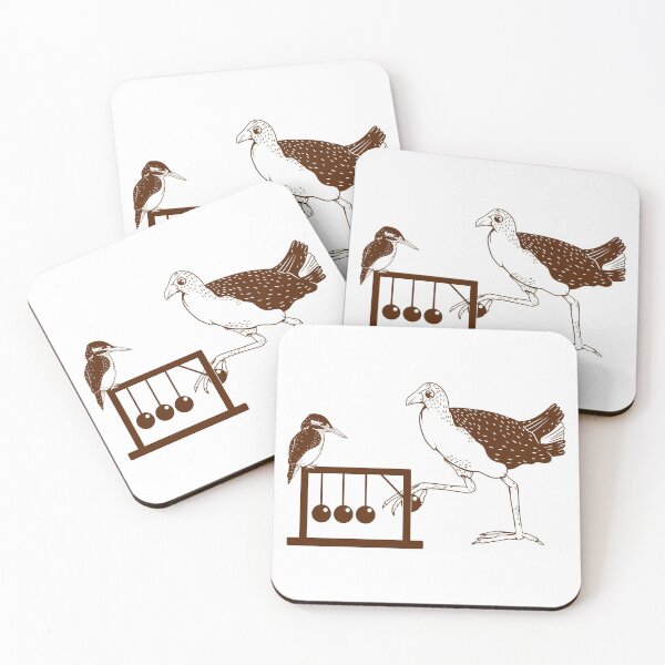 Item preview, Birds learning physics designed and sold by piedaydesigns.