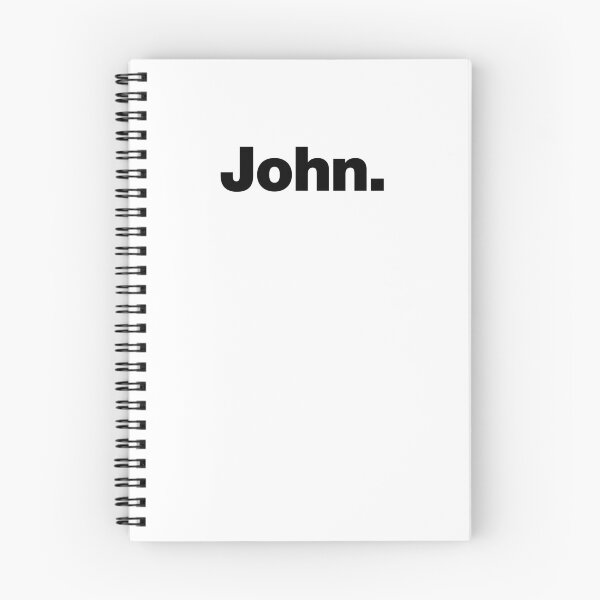 Item preview, John. (black letters) designed and sold by dudethecreator.