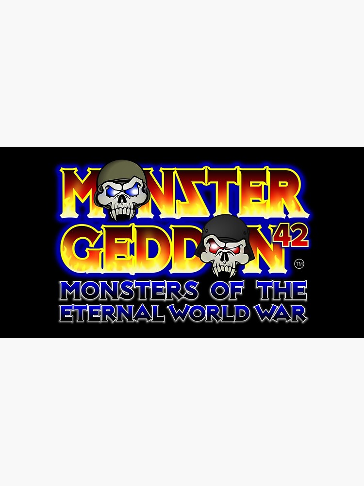 Thumbnail 5 of 5, Mouse Pad, MONSTERGEDDON 42 Logo Block designed and sold by MONSTERGEDDON42.