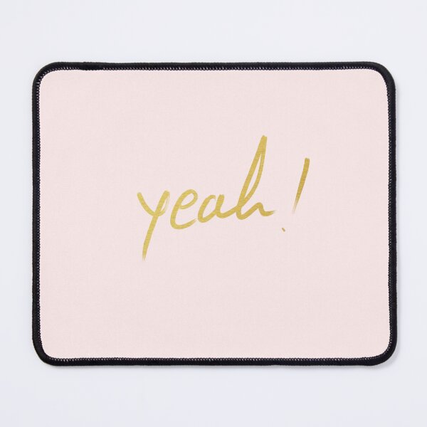 Item preview, yeah, brush handwritten gold designed and sold by printapix.