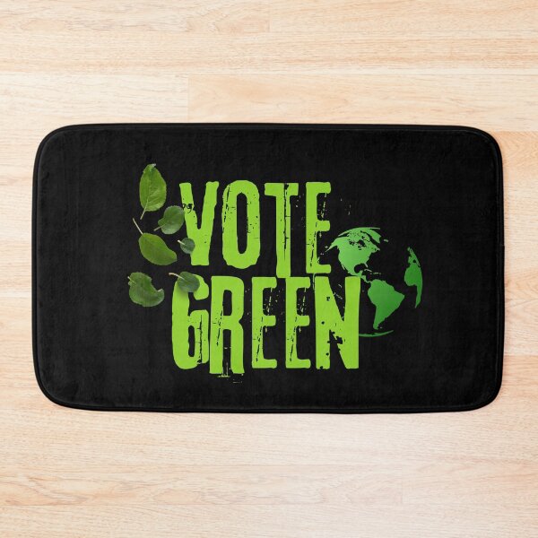 Item preview, Vote Green Grunge Text Design designed and sold by EarthArtDesigns.