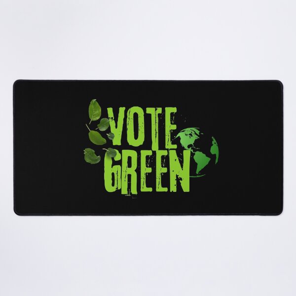 Item preview, Vote Green Grunge Text Design designed and sold by EarthArtDesigns.