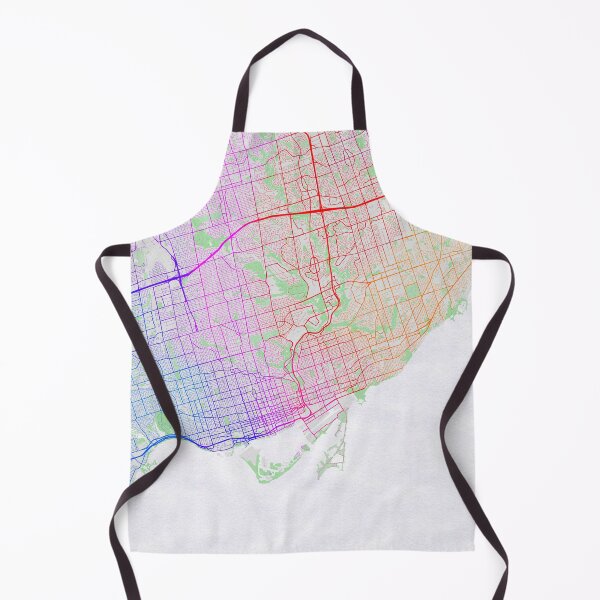 Item preview, Toronto City Map of Ontario, Canada - Colorful designed and sold by deMAP.